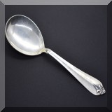 S42. Denmark silver spoon marked COHR - $45 